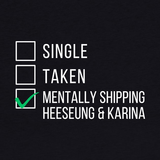 Mentally Shipping Heeseung & Karina by wennstore